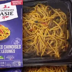 Nouilles chinoises aux légumes