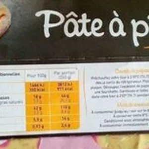 Pâte à pizza