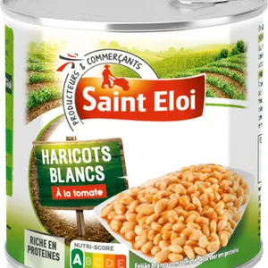 Haricots blancs à la tomate