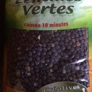 Lentilles vertes