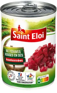 Betteraves rouges en dés - 5/1