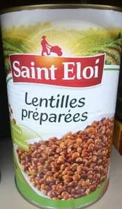 Lentilles préparées
