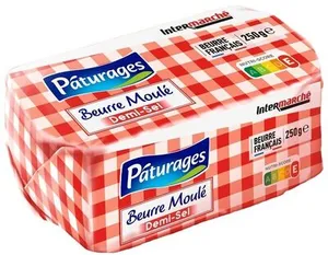 BEURRE 1/2 SEL MOULE 250g origine France