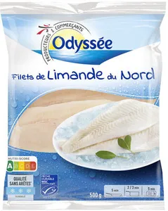 Filet de limande du nord msc 500g