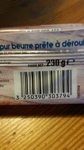 Pâte feuilletée pur beurre