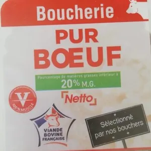 Steak haché pur bœuf