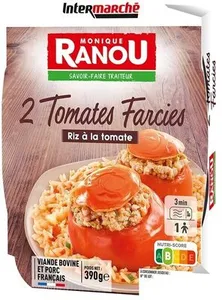 TOMATES FARCIES ET RIZ TOMATE 390g
