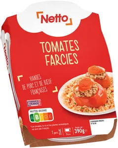 TOMATES FARCIES ET RIZ TOMATE 390g