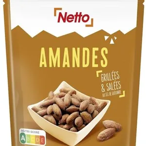 Amandes grillées et salées