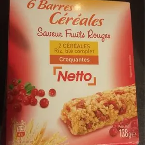 Barres Céréales Fruits R