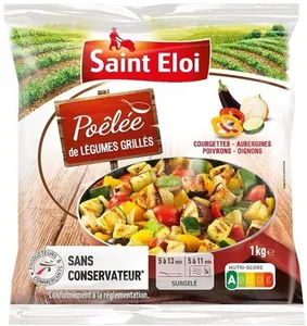 Poêlée de légumes grillés