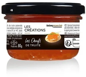 Oeufs de truite - LES CREATIONS - 80g - SAISONNIER