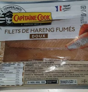 Filets de harengs fumés doux