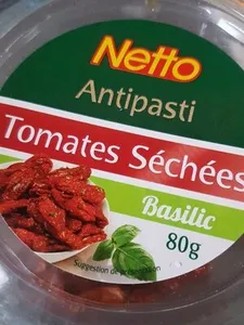 Tomates séchées au basilic