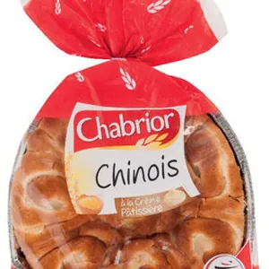 Brioche chinois à la crème pâtissière