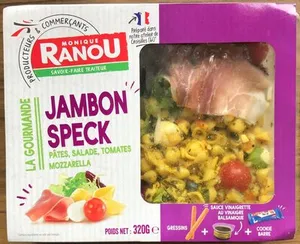 Monique Ranou salade jambon speck