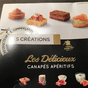 Canapés apéritifs