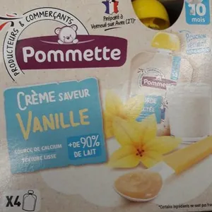 Creme saveur vanille