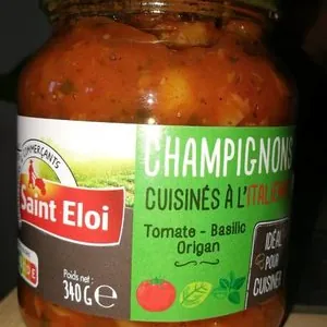 Champignons cuisinés à l'italienne