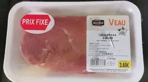 Veau escalope jean rozé