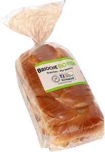 Brioche bio 400g p&c