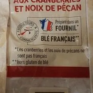 Pain sportif aux cranberries et noix de pécan