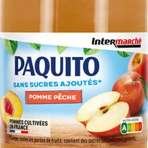 Compote pomme pêche