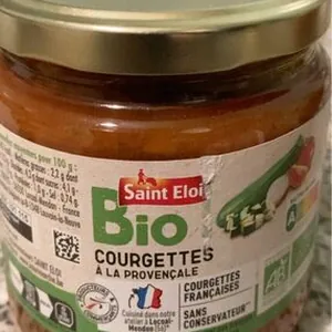 Courgettes cuisinées BIO 44.6 cl 400g