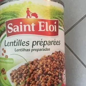 Lentilles preparees
