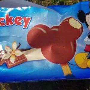 Batonnets Glaces Vanille Mickey