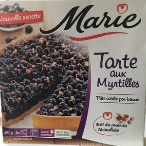 Tarte aux myrtilles
