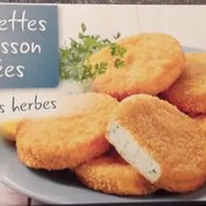 Croquettes de poisson panées
