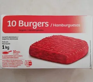 Burgers surgelés