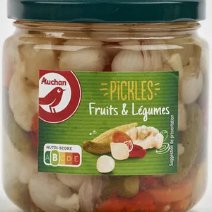 Picklesfruits et légumes