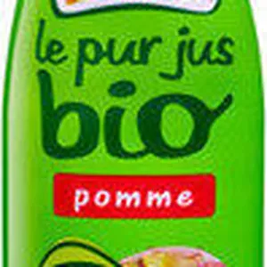 Le pur jus bio pomme