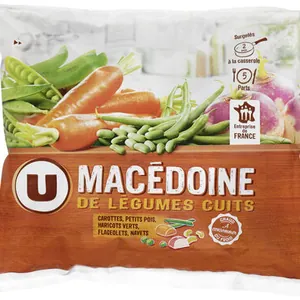 Macédoine de légumes cuits