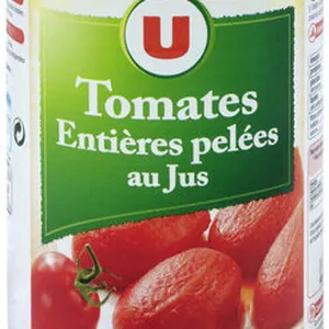 Tomates Entières Pelées au Jus