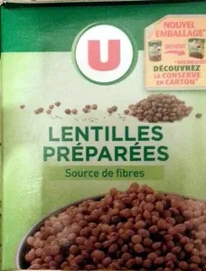 Lentilles préparées