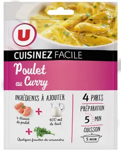 Poulet au curry cuisinez facile