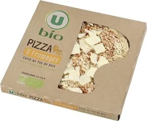 Pizza aux trois fromages bio - 380g