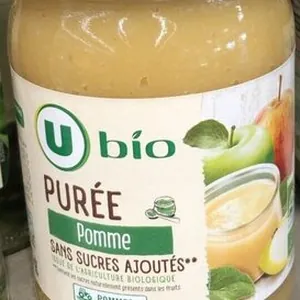 Purée pomme sans sucres ajoutés