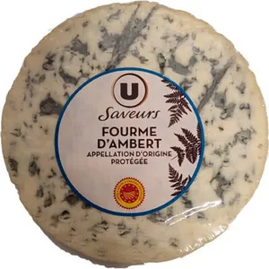 Fourme d'Ambert AOP au lait pasteurisé 27%MG, 220g