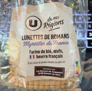 Lunettes de Romans fourrées myrtille origine France UDNR, 350g