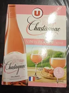 Vin de France rosé Chastagnac - Fontaine à vin 5L