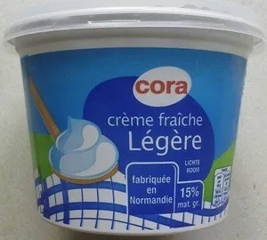 Crème fraîche Légère (15% MG)