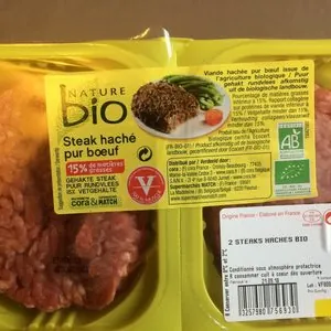 Steak hache pur boeuf