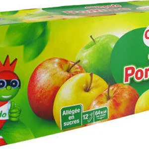 Gourdes De Compote De Pomme
