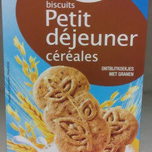 Biscuits Petit déjeuner céréales
