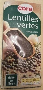 Lentilles vertes