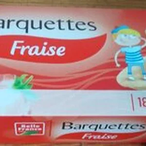 Barquettes fraise